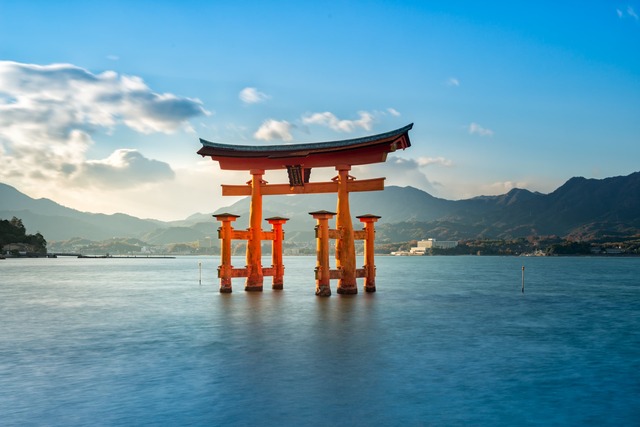 Santuario Itsukushima, sull’isola di Miyajma 