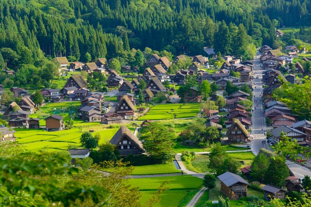 Villaggio patrimonio UNESCO di Shirakawago 