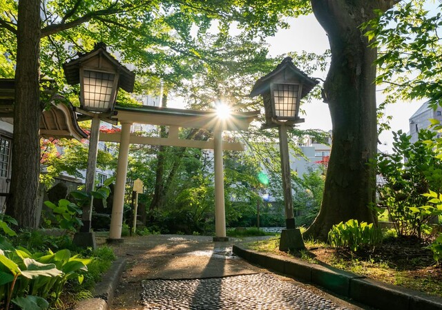 Torii ad Aomori in Hokkaido, Giappone 