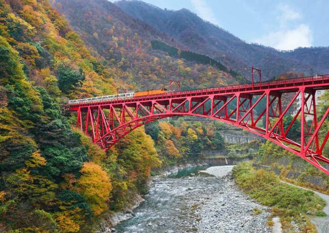 Ferrovia della gola di Kurobe