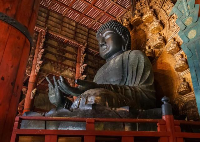 Il Grande Buddha del Tempio Todaiji, Nara