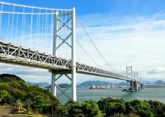 Il ponte di Seto, la costa di Okayama