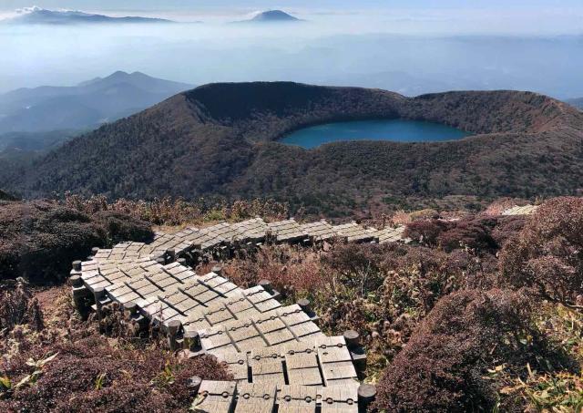 Panorama dal Monte Kirishima