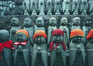 Statue di Jizo, tempio Hase-dera