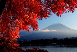 Monte Fuji e Lago Kawaguchi
