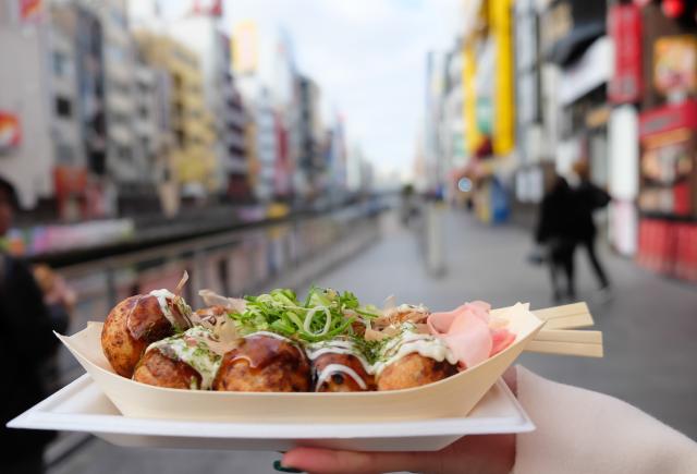 Takoyaki a Osaka