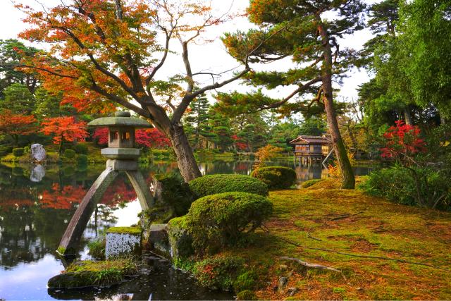 Giardino Kenroku-en, Kanazawa