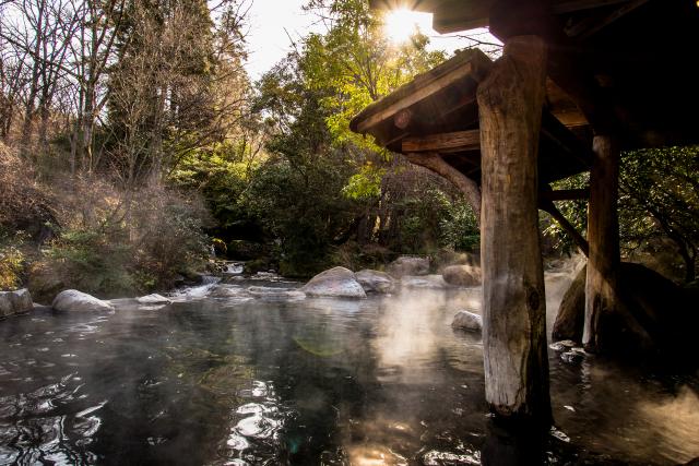 Kurokawa Onsen, Parco nazionale di Aso