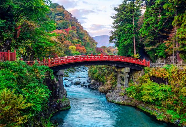 Ponte Shinkyo, Nikko