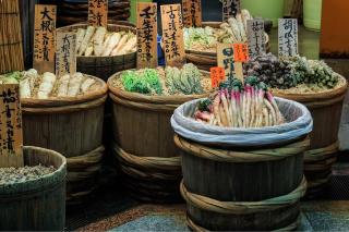 Mercato di Nishiki, Kyoto
