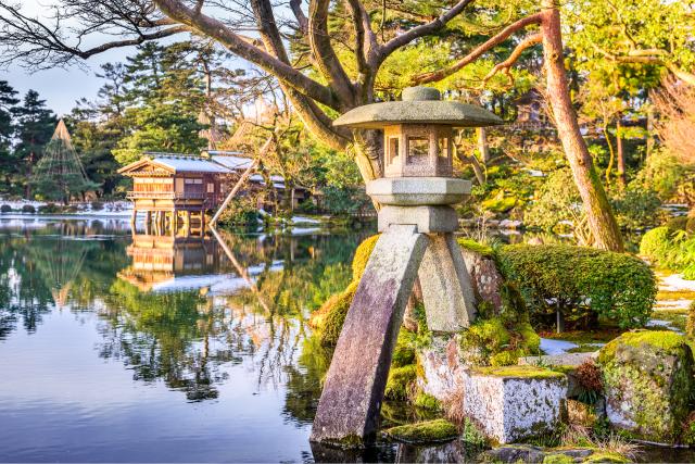 Giardino Kenroku-en, Kanazawa