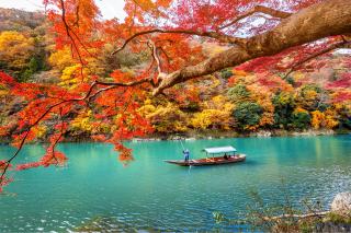 Crociera sul fiume Hozu, Arashiyama