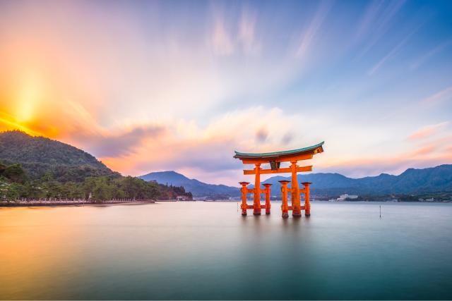 Torii, isola di Miyajima