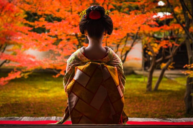 Cena con maiko, Kyoto