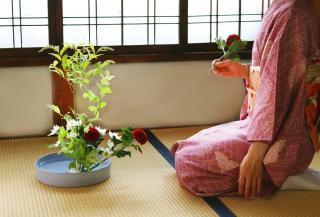 Composizioni floreali ikebana, Kyoto