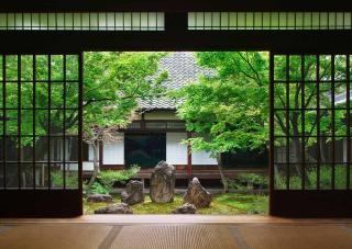 Giardino interno del tempio Kennin-ji, Kyoto