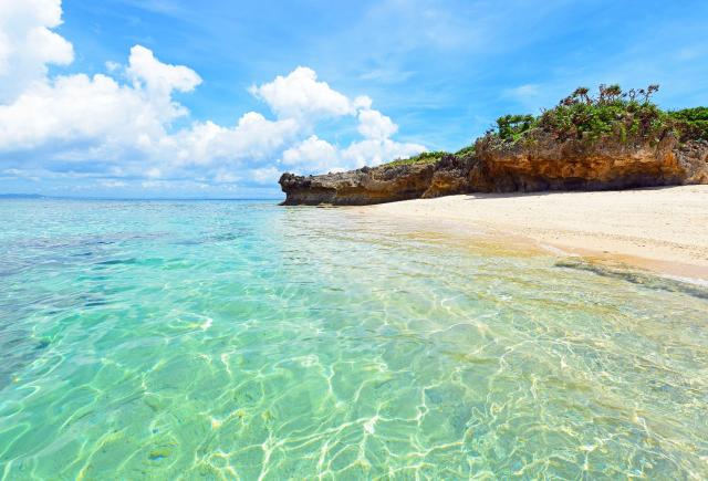 Spiaggia ad Okinawa