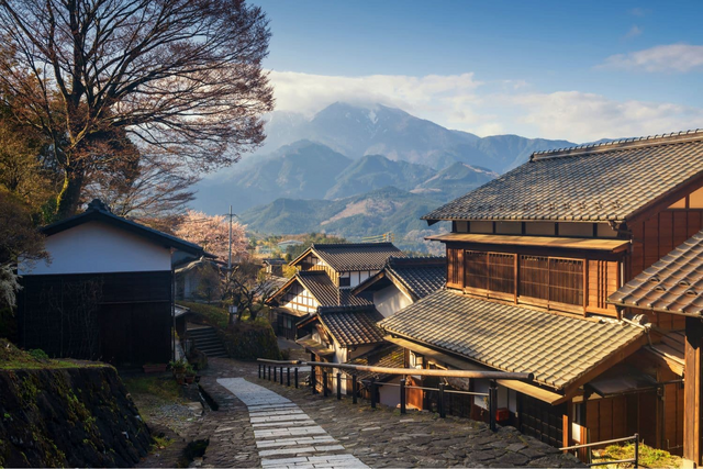 Magome, via Nakasendo, valle di Kiso