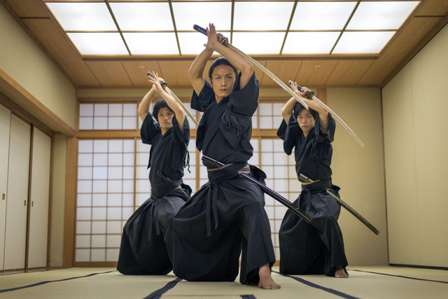 Pratica del samurai kendo