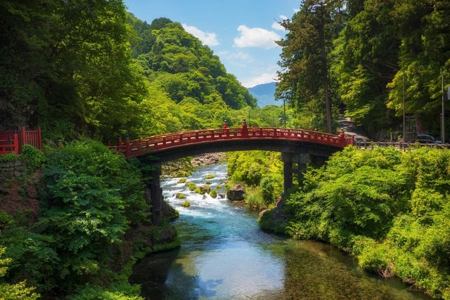 Ponte Shinkyo, Nikko