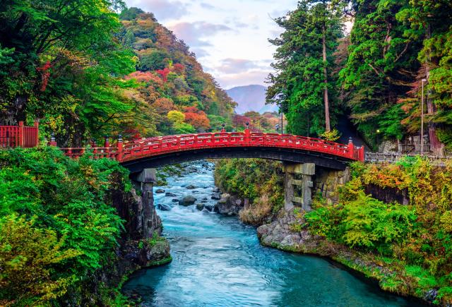 Ponte Shinkyo, Nikko