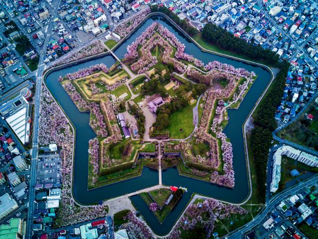 Forte Goryokaku, Hakodate