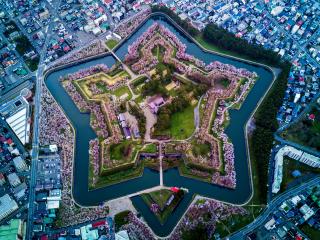 Forte Goryokaku, Hakodate
